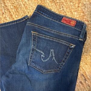 Ag Adriano Goldschmied Dark Blue Women's Jeans